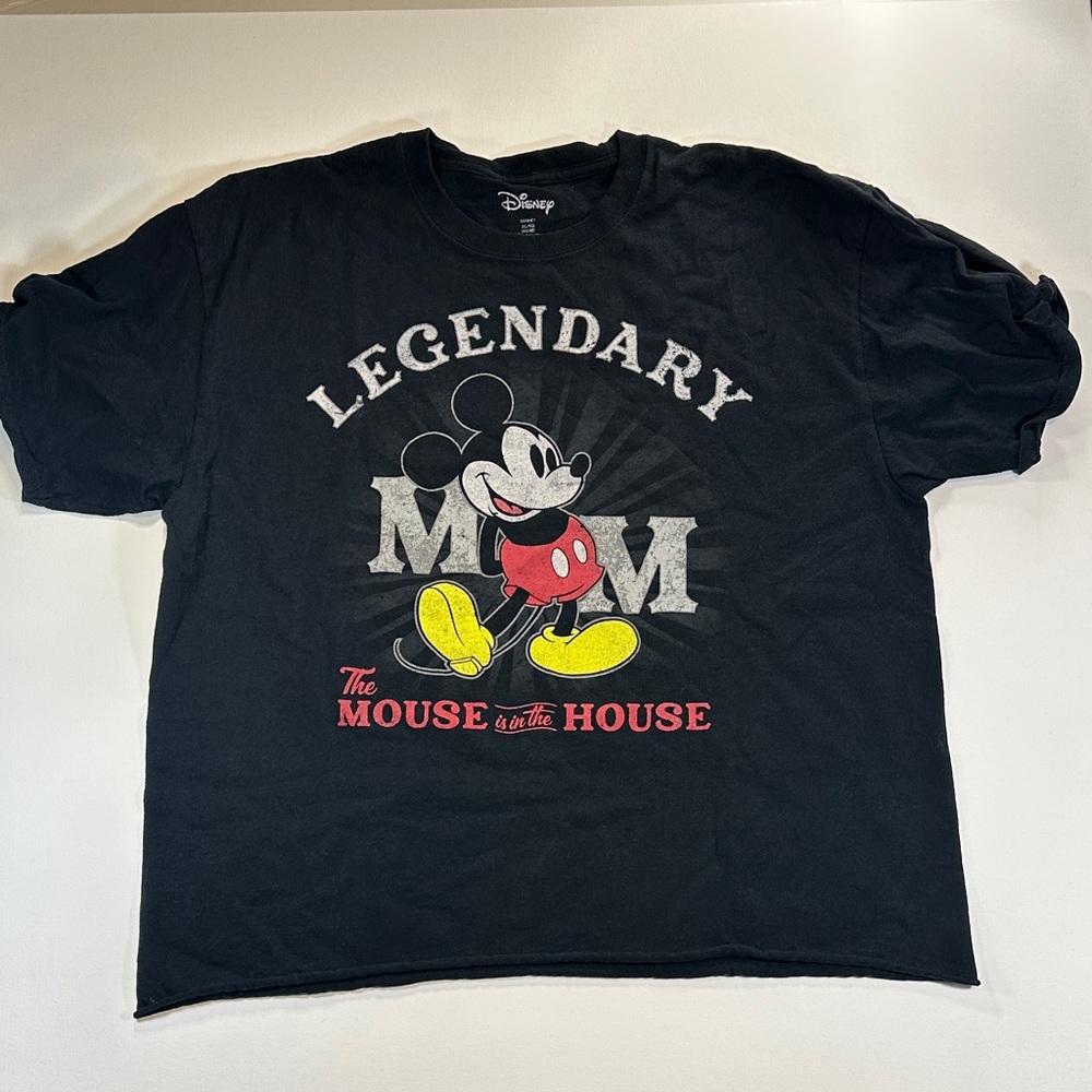 Disney Legendary Mom Mickey Mouse Graphic T-Shirt Women’s Size XL